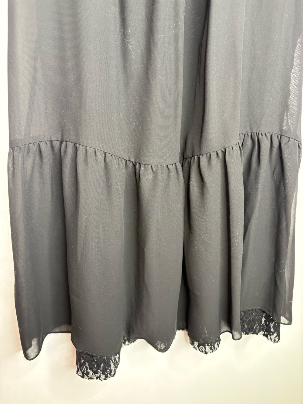 Sequins, Ruffle & Lace Sleeveless Shift - Picture 10 of 10